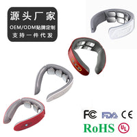 Portable Cervical Massager Multifunctional Cervical Massager Electrotherapy Physiotherapy Instrument Pulse Heating Neck Neck Protector