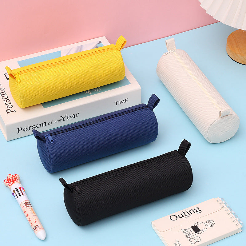 Special Cylindrical Cartoon Cute Pencil Case For Children's Day Gifts, Large-Capacity Pencil Case, High-End Storage Bag, Stationery
