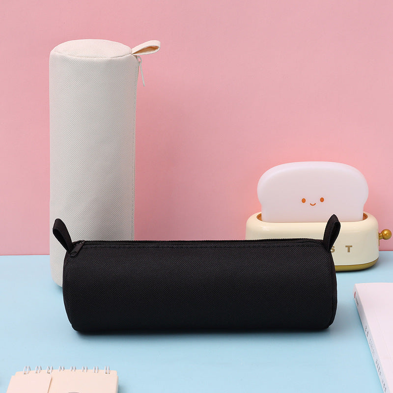 Special Cylindrical Cartoon Cute Pencil Case For Children's Day Gifts, Large-Capacity Pencil Case, High-End Storage Bag, Stationery
